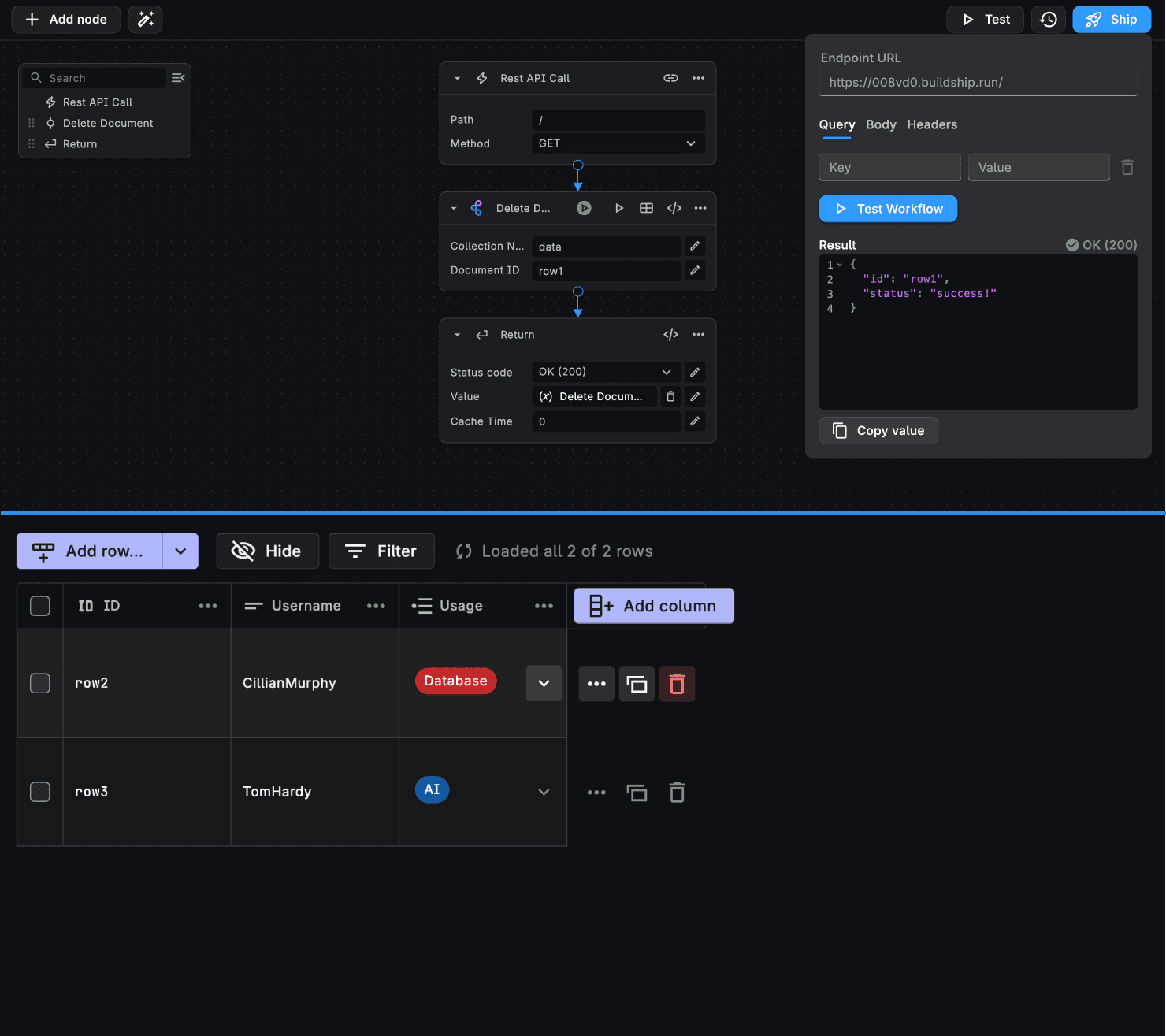 API Specification